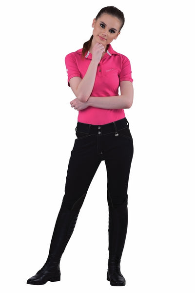 Equine Couture Ladies Sportif Natasha Knee Patch Breeches_7
