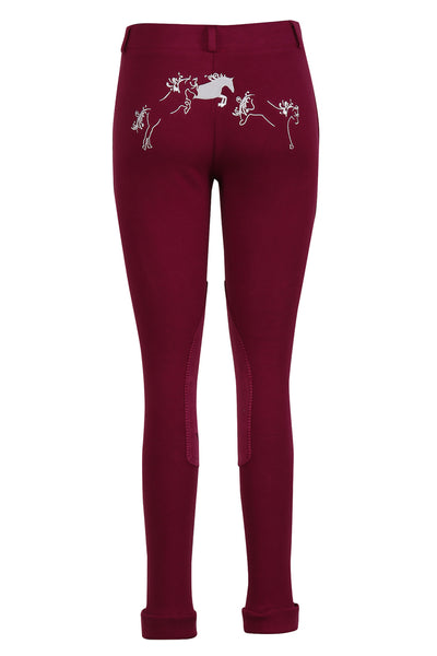 TuffRider Children's Whimsical Horse Embroidered Pull-On Jodhpurs_22