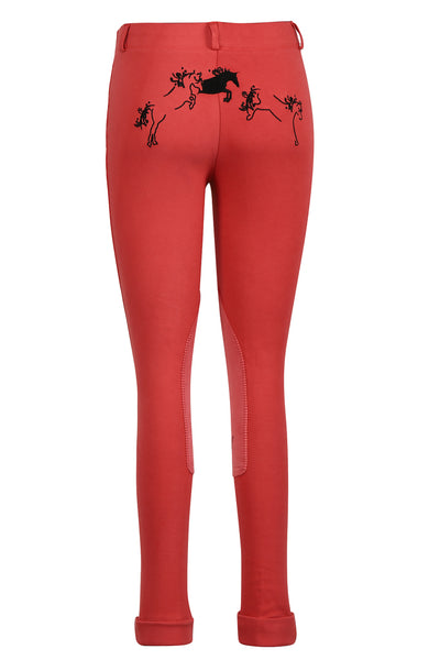 TuffRider Children's Whimsical Horse Embroidered Pull-On Jodhpurs_35