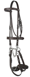 HENRI DE RIVEL POLO BRIDLE WITH DOUBLE REINS - Breeches.com