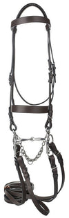 HENRI DE RIVEL POLO BRIDLE WITH DOUBLE REINS - Breeches.com